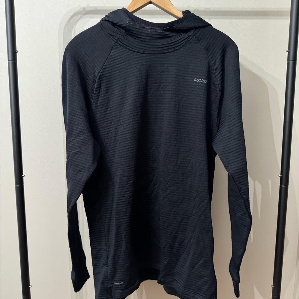 LARGE BLACK SKORA ACTIVE QUICKDRY SHIRT